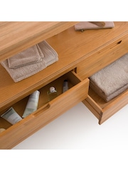 La Redoute Intérieurs Acacia Cheira Double Sink Vanity Unit - Image 4 of 6