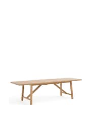 La Redoute Intérieurs Natural Cinto Extendable Pine 6 to 8 Seater Dining Table - Image 3 of 6
