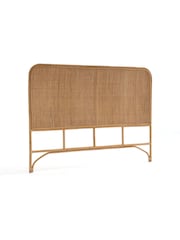 La Redoute Intérieurs Natural Ladara Braided Rattan Super King Headboard - Image 2 of 4