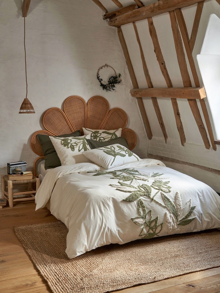 La Redoute Intérieurs Honey Flores Vintage Rattan King Headboard - Image 1 of 6
