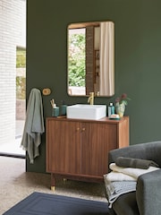 La Redoute Intérieurs Lambro Walnut Bathroom Sink Unit - Image 1 of 6