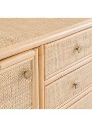La Redoute Intérieurs Teak Ladara Rattan Sideboard - Image 4 of 6