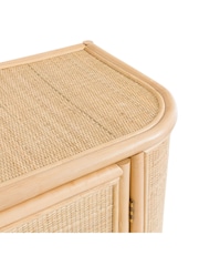 La Redoute Intérieurs Teak Ladara Rattan Sideboard - Image 5 of 6