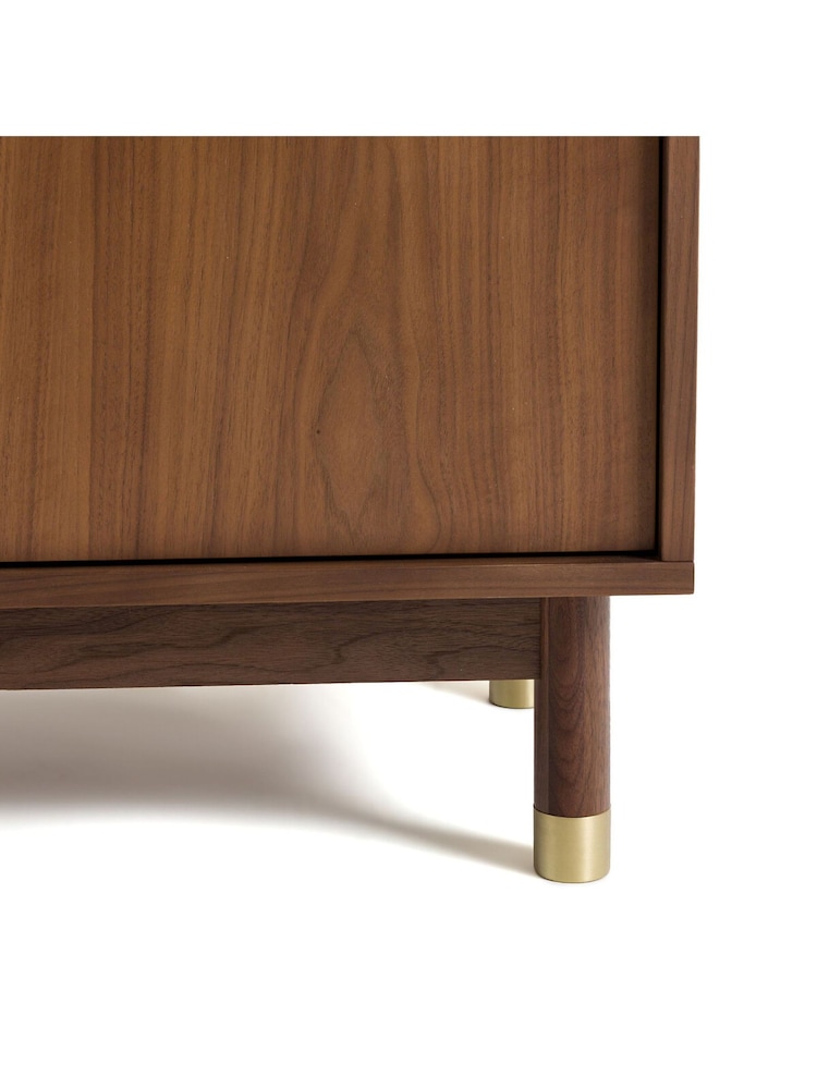 La Redoute Intérieurs Walnut Lambro Walnut Double Bathroom Sink Unit - Image 7 of 7