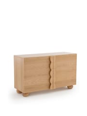 La Redoute Intérieurs Natural Hagop 2-Door Sideboard Cabinet - Image 2 of 6