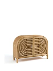 La Redoute Intérieurs Natural Gocco 2-Door Rattan Sideboard - Image 2 of 7