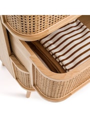 La Redoute Intérieurs Natural Laora Canework Chest of 4 Drawers - Image 5 of 5