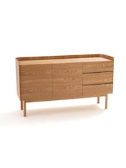 La Redoute Intérieurs Oak Latti 2-Door 3-Drawer Ash Sideboard - Image 2 of 6