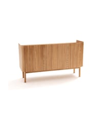 La Redoute Intérieurs Oak Latti 2-Door 3-Drawer Ash Sideboard - Image 3 of 6