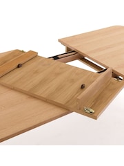 La Redoute Intérieurs Oak Desna Extendable 6-10 Seater Dining Table - Image 3 of 7