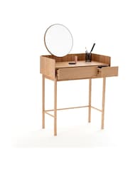 La Redoute Intérieurs Natural Latti 2-Drawer Ash Dressing Table - Image 3 of 5