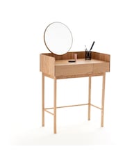 La Redoute Intérieurs Natural Latti 2-Drawer Ash Dressing Table - Image 4 of 5