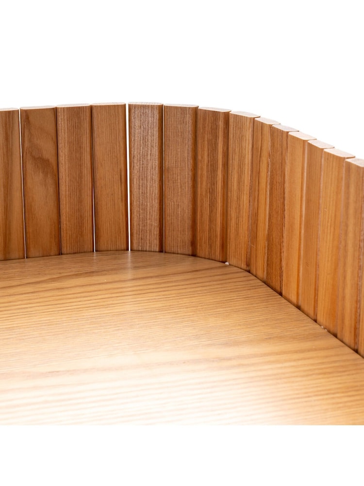 La Redoute Intérieurs Natural Latti 2-Drawer Ash Dressing Table - Image 5 of 5