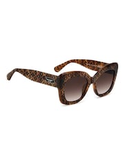 Kate Spade Brown Square With Monogram Details Sunglasses - Image 4 of 7