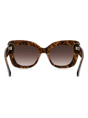 Kate Spade Brown Square With Monogram Details Sunglasses - Image 7 of 7