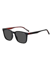 HUGO Black Rectangular Sunglasses - Image 2 of 4
