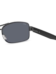 BOSS Black Matte Dark Ruthenium Navigator Sunglasses - Image 5 of 5