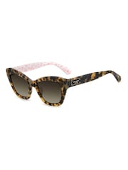Kate Spade Havana Cat Eye Brown Sunglasses - Image 2 of 4