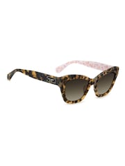 Kate Spade Havana Cat Eye Brown Sunglasses - Image 3 of 4