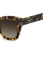Kate Spade Havana Cat Eye Brown Sunglasses - Image 4 of 4
