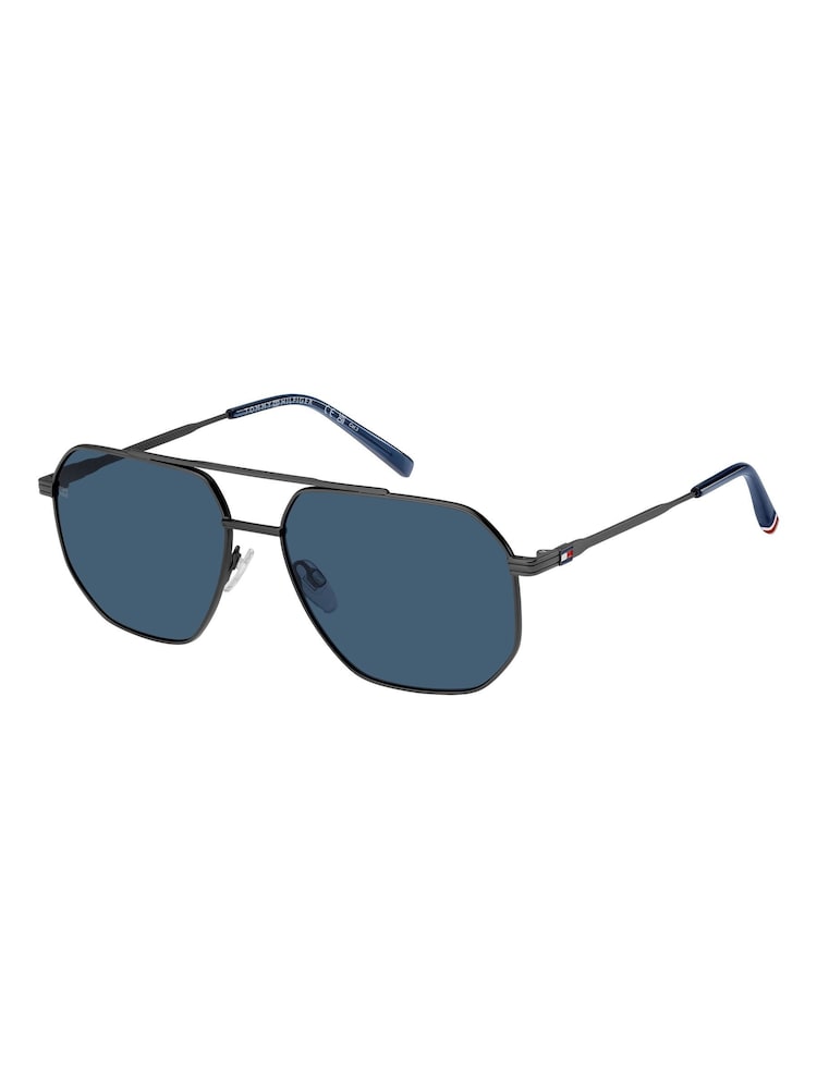 Tommy Hilfiger Black Rectangular Sunglasses - Image 2 of 6