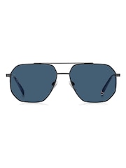 Tommy Hilfiger Black Rectangular Sunglasses - Image 4 of 6