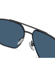 Tommy Hilfiger Black Rectangular Sunglasses - Image 5 of 6