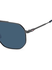 Tommy Hilfiger Black Rectangular Sunglasses - Image 6 of 6