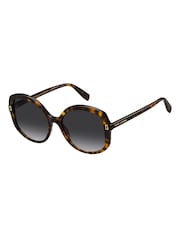 Marc Jacobs Brown Havana Cat Eye Sunglasses - Image 2 of 4