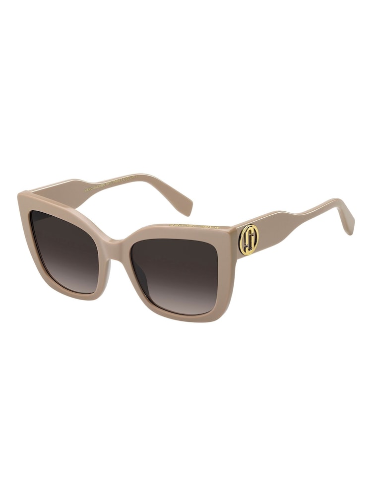 Marc Jacobs Brown Oversized Square Sunglasses - Image 2 of 5