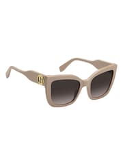 Marc Jacobs Brown Oversized Square Sunglasses - Image 3 of 5