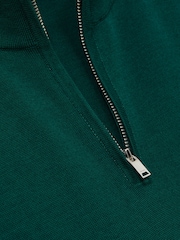 Reiss Blackhall Merinovilla Half-Zip Puolipoolokaulus Neulepusero - Kuva 6 / 6