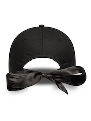 New Era Wmns 9TWENTY Bow Back Neyyan 100% Cotton Black Hat - Image 2 of 7