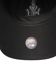 New Era Wmns 9TWENTY Bow Back Neyyan 100% Cotton Black Hat - Image 6 of 7