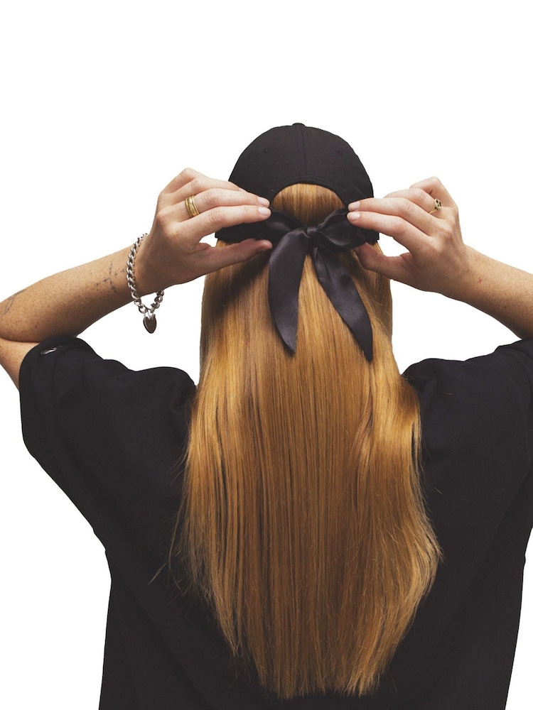 New Era Wmns 9TWENTY Rusetti Takaisin Neyyan 100% Puuvilla Musta Hatut - Kuva 6 / 6