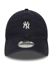 New Era Blue Mini Logo Washed 9TWENTY Neyyan 100% Cotton Hat - Image 1 of 6