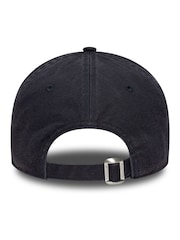 New Era Blue Mini Logo Washed 9TWENTY Neyyan 100% Cotton Hat - Image 2 of 6