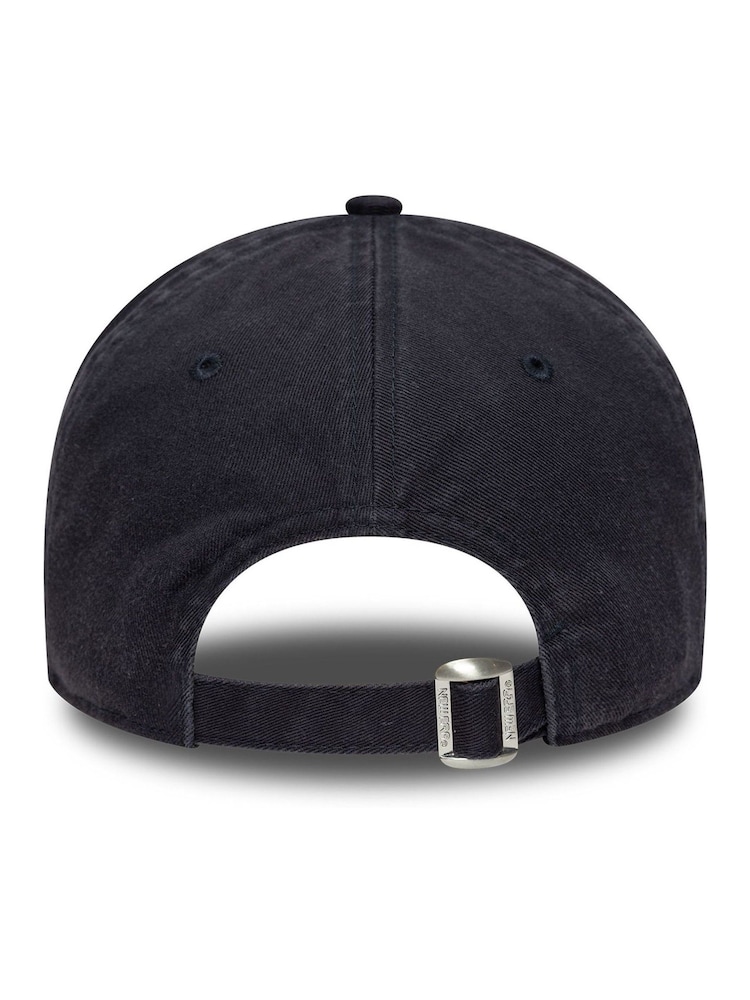 New Era Blue Mini Logo Washed 9TWENTY Neyyan 100% Cotton Hat - Image 2 of 6