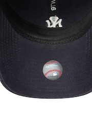 New Era Blue Mini Logo Washed 9TWENTY Neyyan 100% Cotton Hat - Image 3 of 6