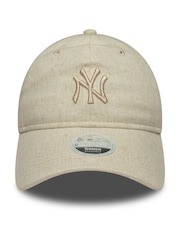 New Era Womens Linen 9TWENTY Neyyan Stnstn Brown Hat - Image 1 of 6