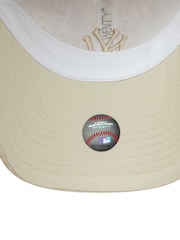 New Era Womens Linen 9TWENTY Neyyan Stnstn Brown Hat - Image 3 of 6