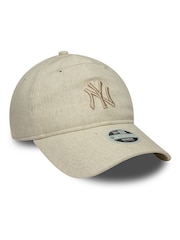 New Era Womens Linen 9TWENTY Neyyan Stnstn Brown Hat - Image 5 of 6