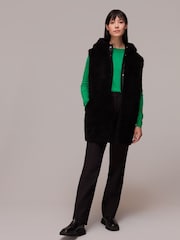 Whistles Green Annie Sparkle Crew Neck Jumper - Image 3 of 5