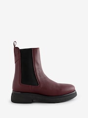 Whistles Red Aelin Chelsea Boots - Image 1 of 1