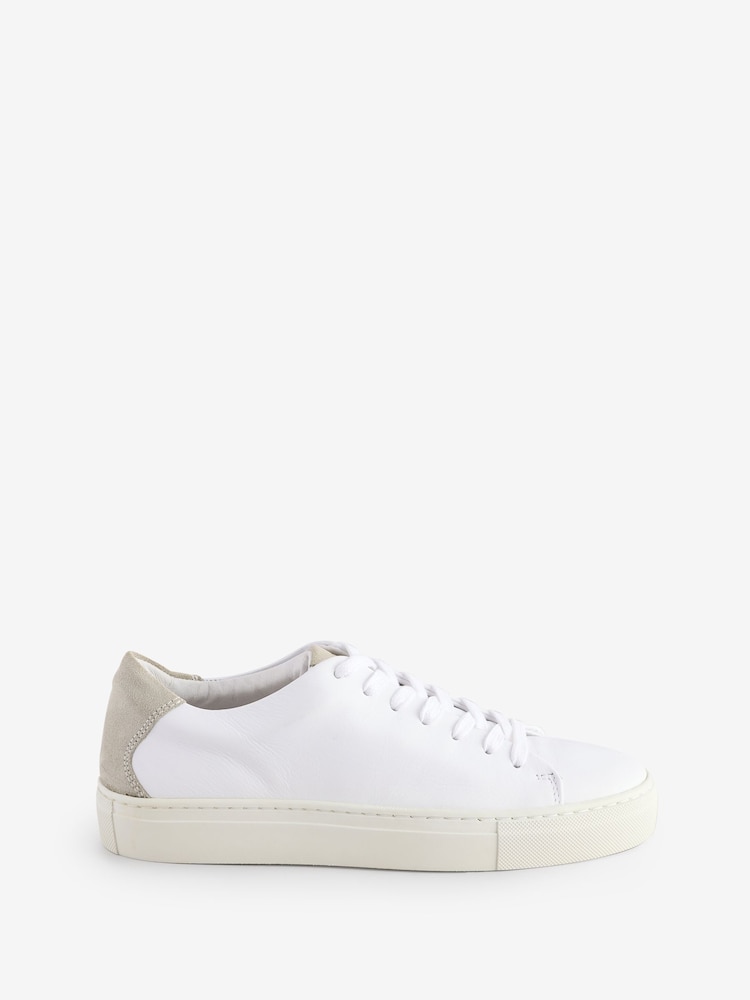Whistles White Raife Minimal Trainers - Image 1 of 1