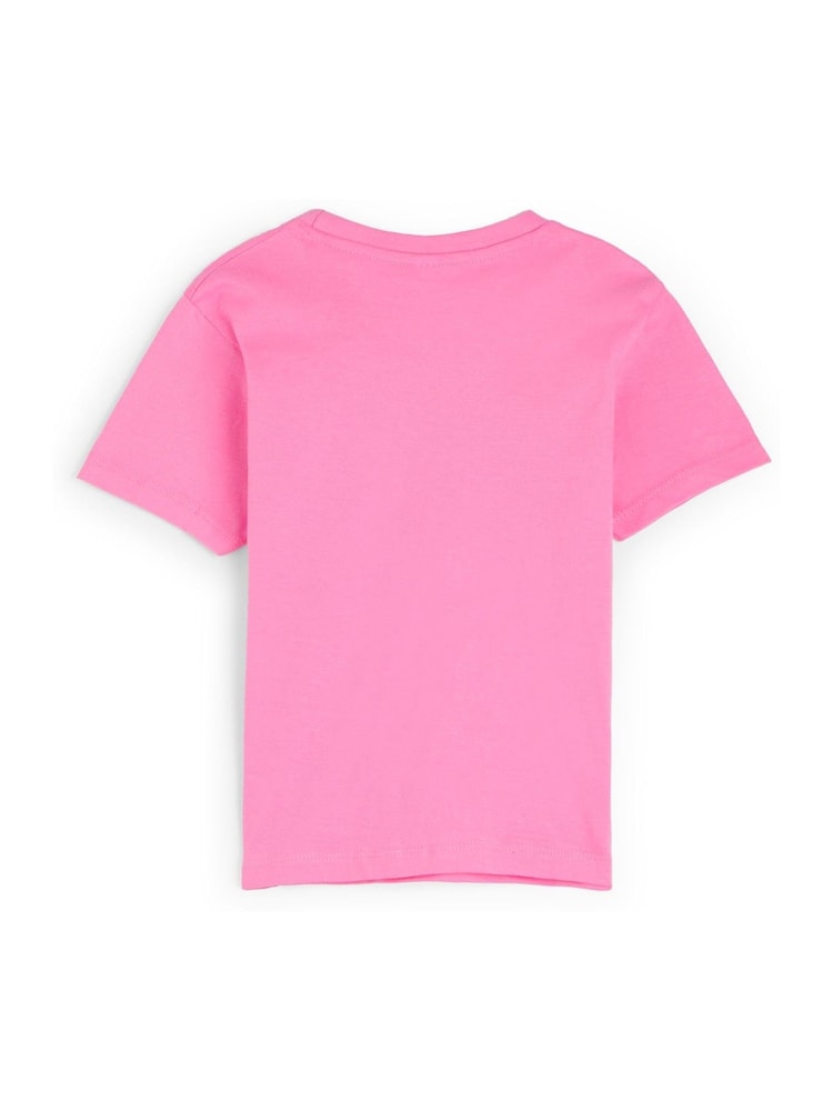 Personalised Girls Embroidered Unicorn 100% Cotton T-Shirt by Dollymix - Image 2 of 4