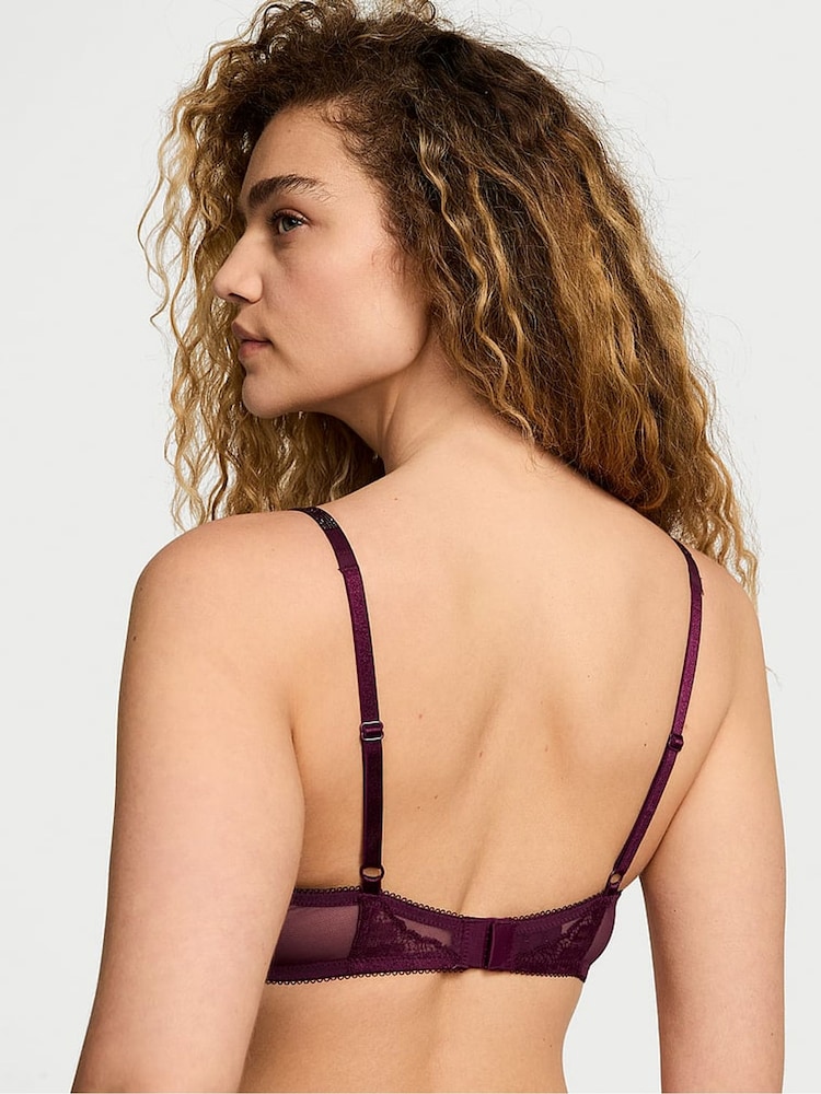 Kir rood - Victoria's Secret puur glanzende kanten beha - Image 2 of 2