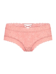 Victoria's Secret Peachy Orange Cheeky Strappy Back Knickers - Image 3 of 3