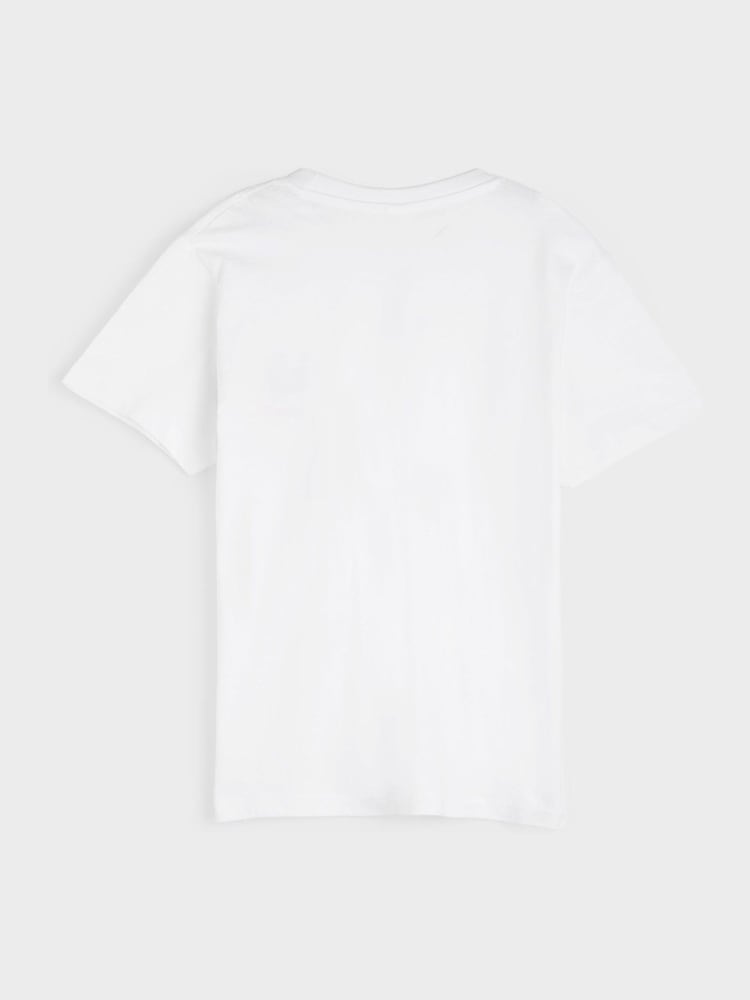 Personalised Girls Embroidered Crown 100% Cotton White T-Shirt by Dollymix - Image 2 of 4