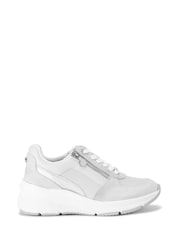 Carvela Natural Stride Zip Trainers - Image 2 of 5